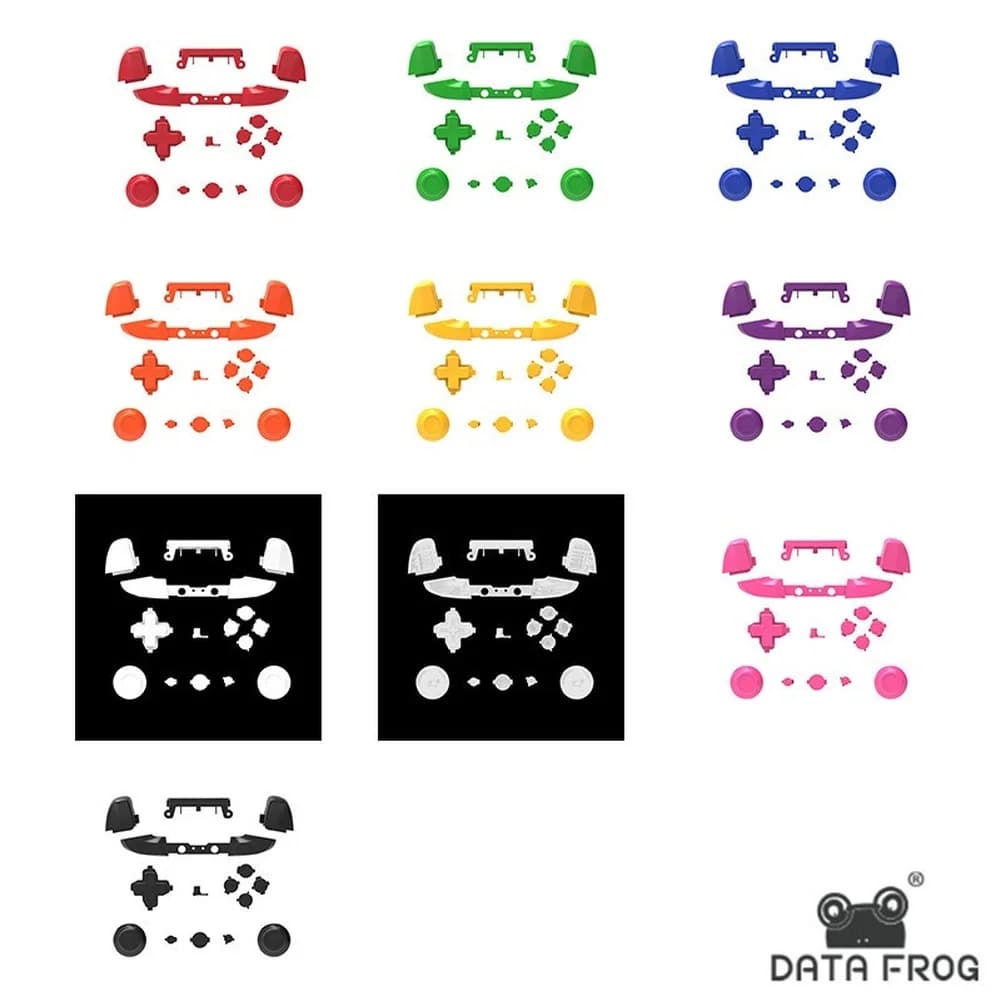 Kit di pulsanti Amepad per controller Xbox One Slim, pulsanti di ricambio in ABS dai colori vivaci, accessori, installazione semplice
