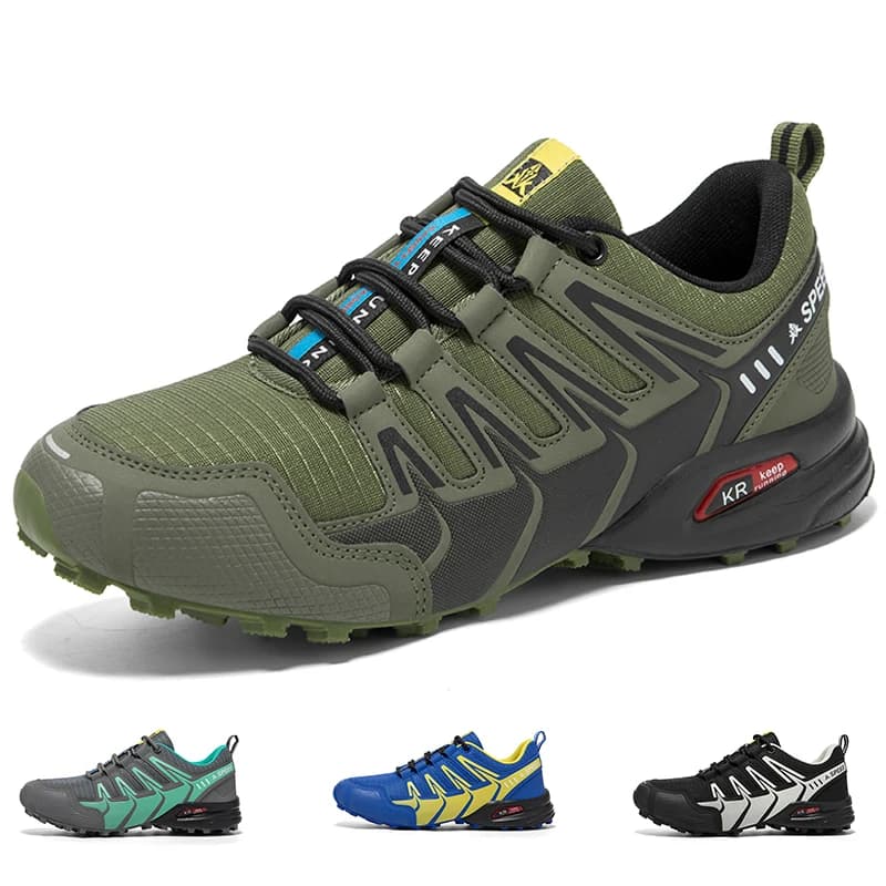 2025 Scarpe da trekking impermeabili da uomo Scarpe da trekking all'aperto Alpinismo Campeggio Caccia Stivali tattici Scarpe da ciclismo da uomo