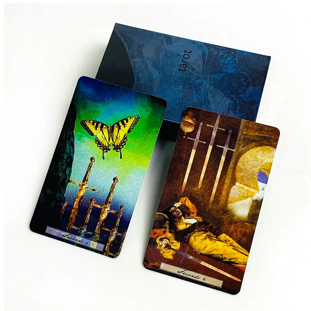 New Tarot Oracle Exquisite Tarot Cards Leisure Entertainment Card Family Gathering Divination Deck Tarot Board Playing Card Game