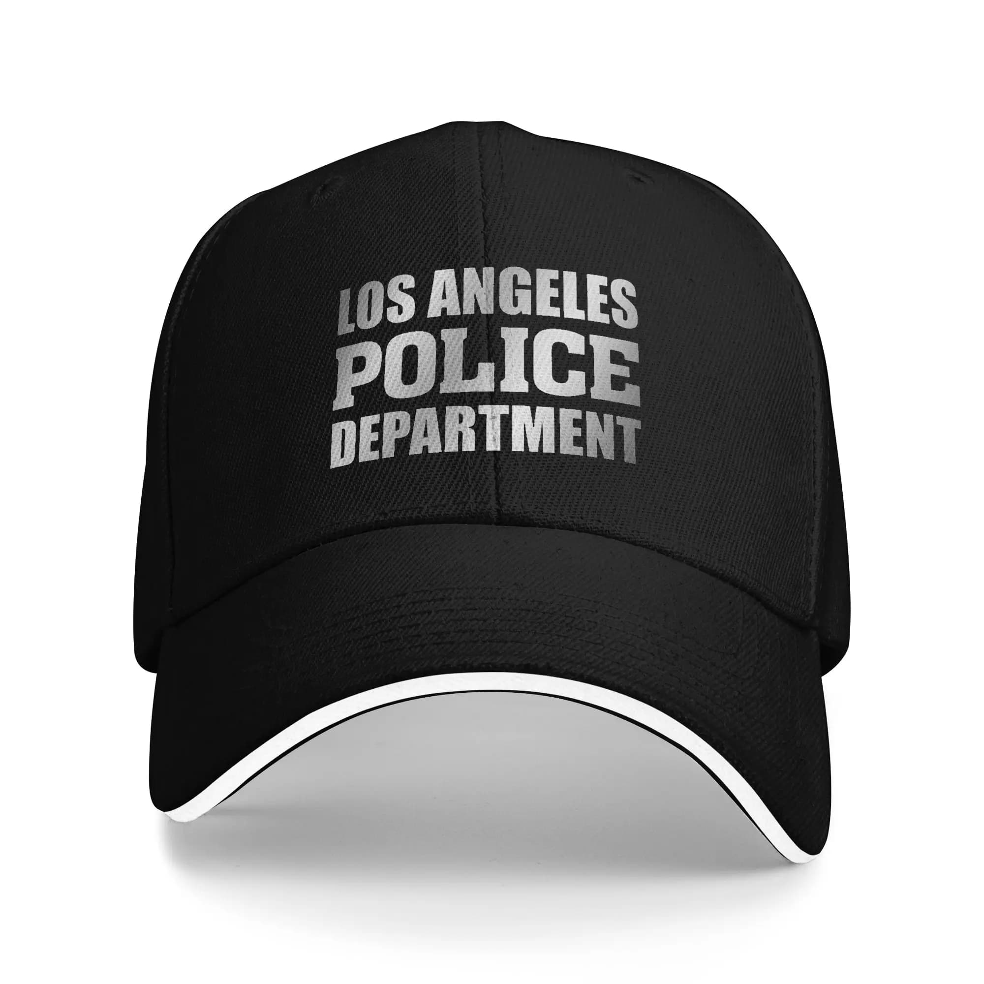 Premium Grey Los Angeles Swat Police Department LAPD Running Baseball Caps Mens Custom Trucker Cap Woman Summer Sunscreen Hat