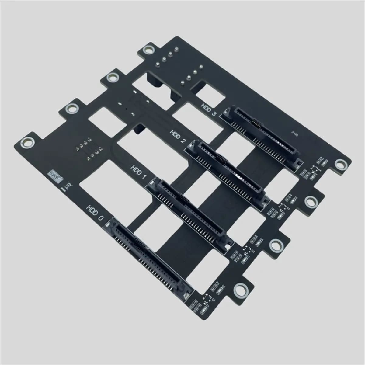 Nuovo Backplane SAS/HDD 2026 da SFF8643 a 4 Bay, Adattatore per Server NAS 6Gbps