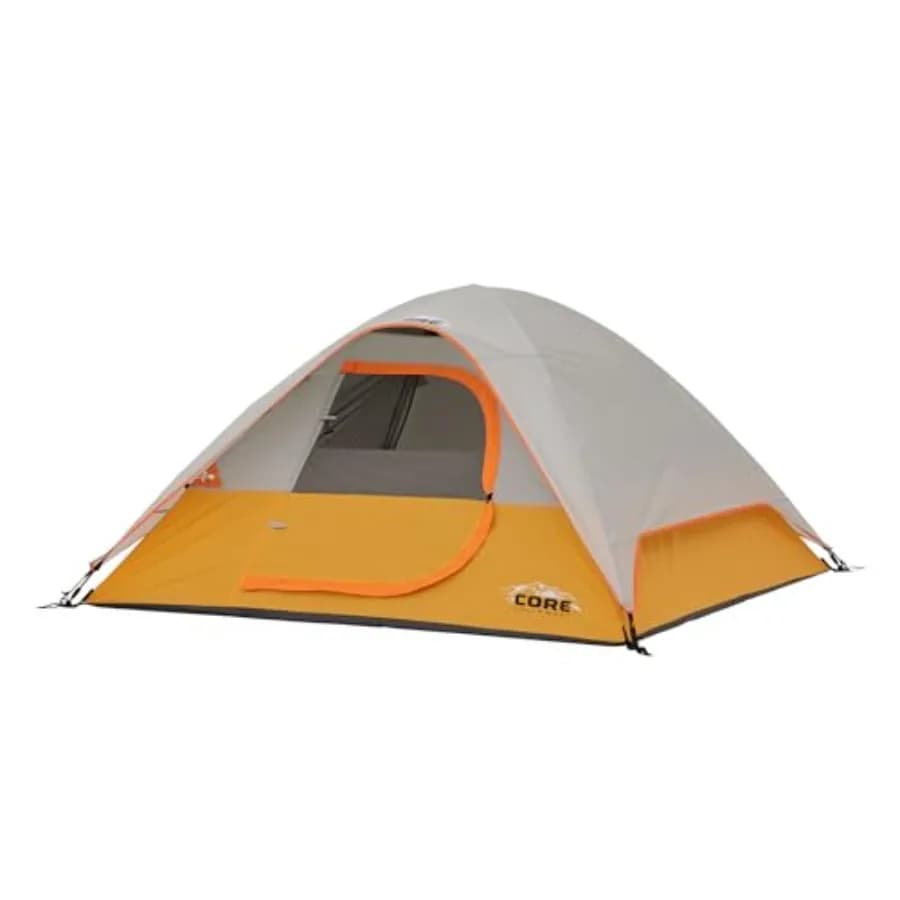 Tenda per Campeggio Familiare, Escursionismo e Backpacking, Tenda a Cupola con Soppalco Incluso per Accessori Outdoor