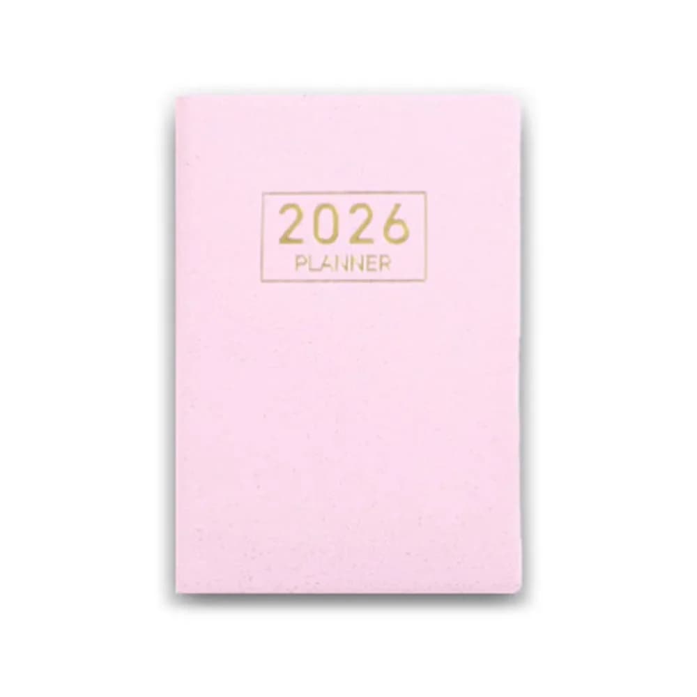 Mini quaderno A7 resistente e spesso, calendario, agenda settimanale quadrata, blocco note per la scuola, ufficio, lista delle cose da fare, memo portatile da tasca per studenti