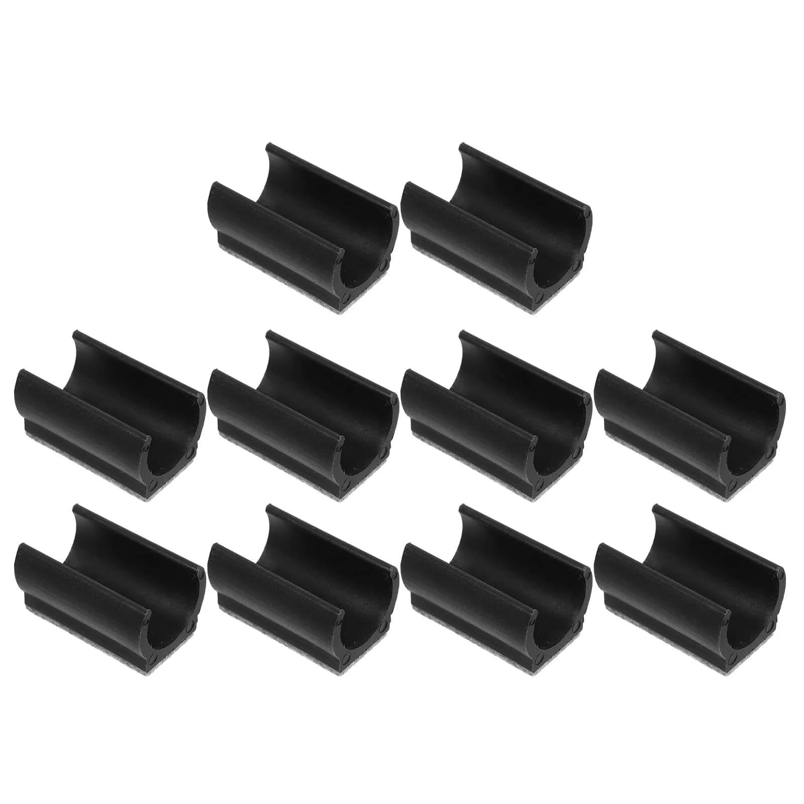 10Pcs U-Shape Furniture Pads Chair Leg Felt Floor Protectors Furniture Pads for Hardwood Floors Chair Leg Caps