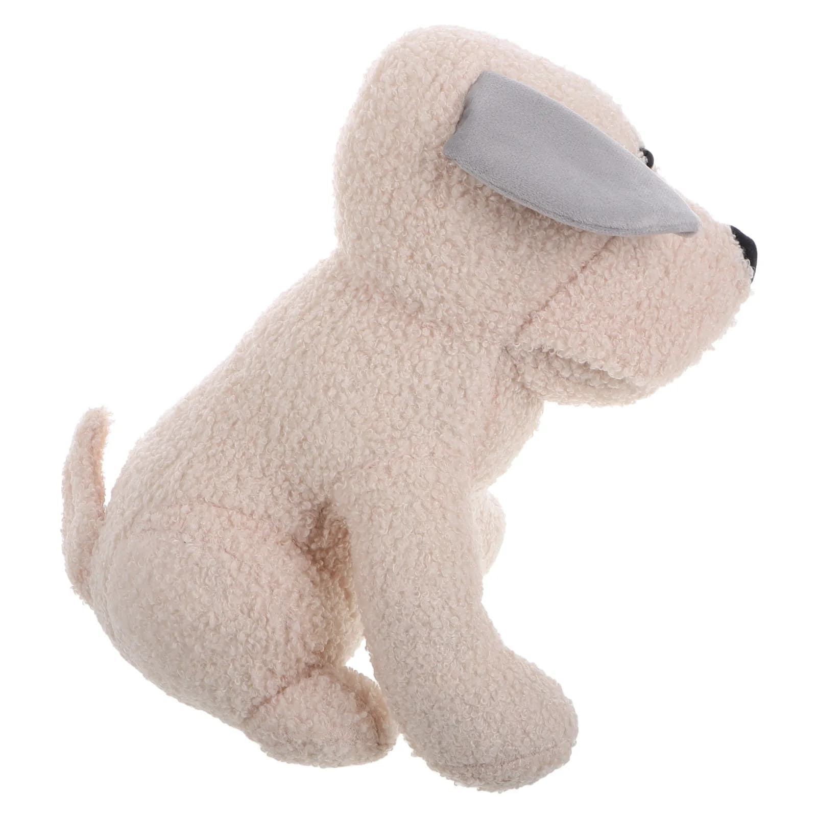 Creative Handmade Fabric Dog Door Stopper Decorative Animal Figure Weighted Sand Filling for Door Bottom Protection
