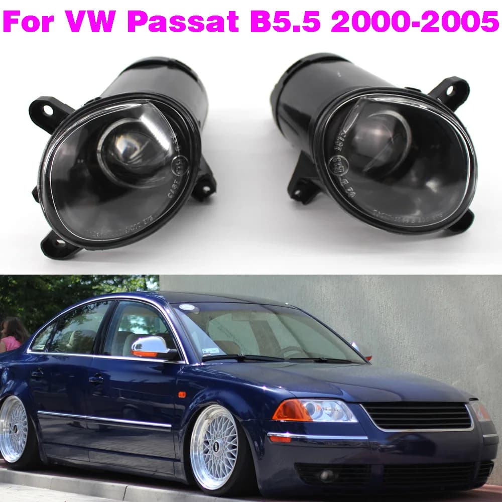 Halogen fog group for VW Passat B5.5 2000-2005 Front bumper grid 3B 7941699 A 3B 7941700 A