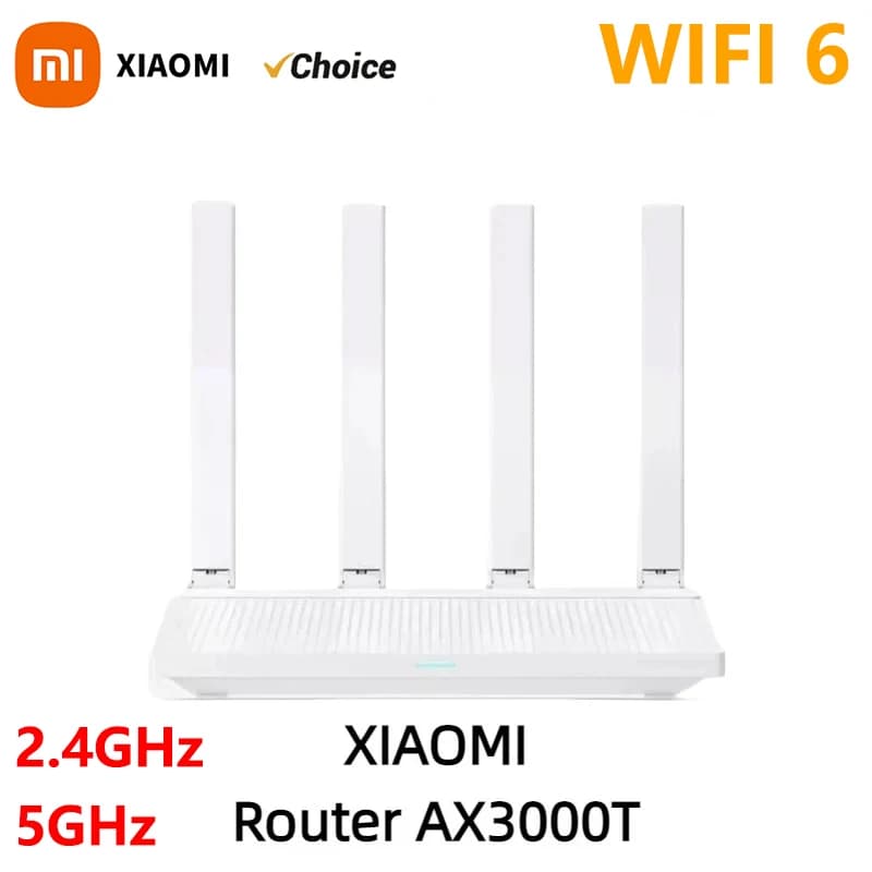 Router Xiaomi Originale AX3000T IPTV Mesh Networking Porte Ethernet Gigabit Acceleratore di Gioco Ripetitore Modem Amplificatore di Segnale CN