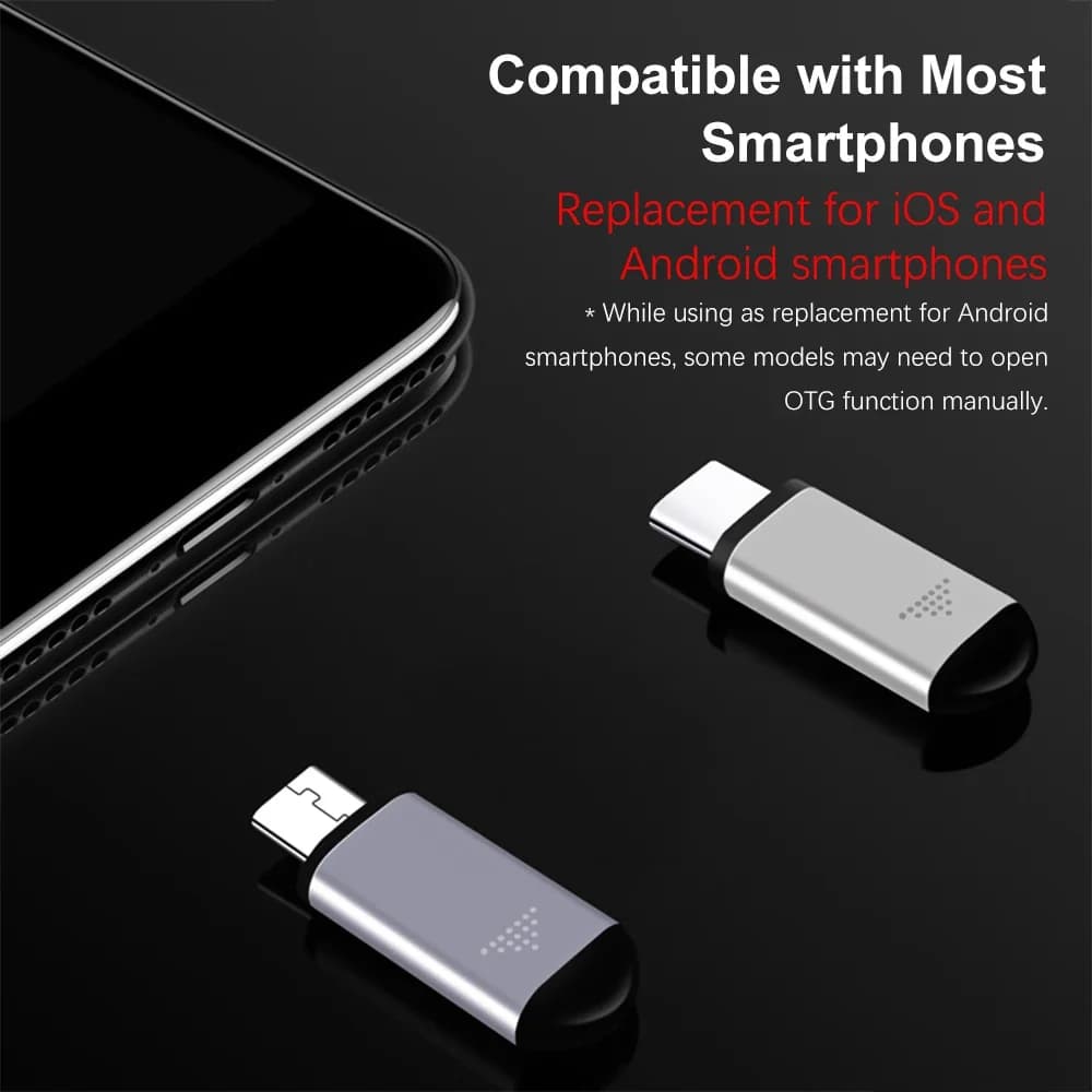Trasmettitore di controllo app adattatore remoto a infrarossi per smartphone per iPhone Controller IR universale per telefono cellulare Android
