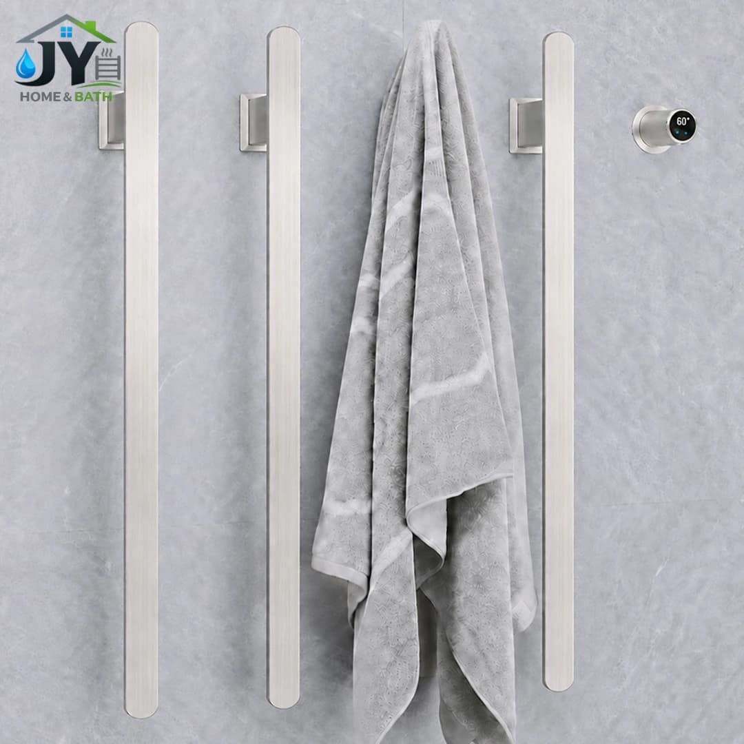 Wall Mount Towel Warmer Electric Heated Towel Rail Heated Towel Rack For Bathroom Towel Radiator 4 Bars 220V/110V 130W