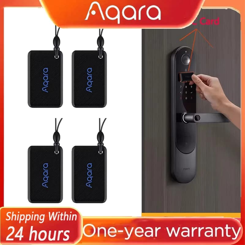 Aqara Smart Door Lock NFC Card for Original Aqara Smart Door Lock N100 N200 P100 D200 Series EAL5+ Level Safety Program Control