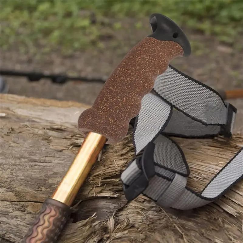 Hiking Pole Handle Cork Trekking Pole Grip Trekking Pole Tips Cork Hiking Pole Grip Walking Stick Handle Protectors Easy To Use