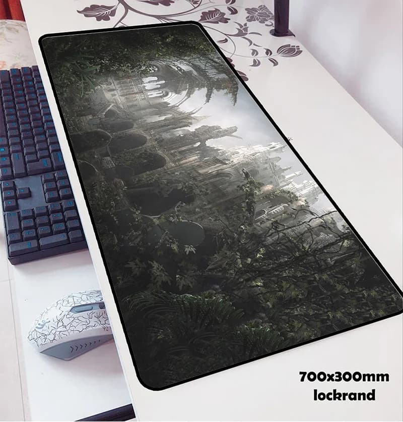 Dark Fantasy mouse pad poggiapolsi 70x30 cm pad per mouse computer mousepad gaming mousepad gamer anime laptop mouse mat