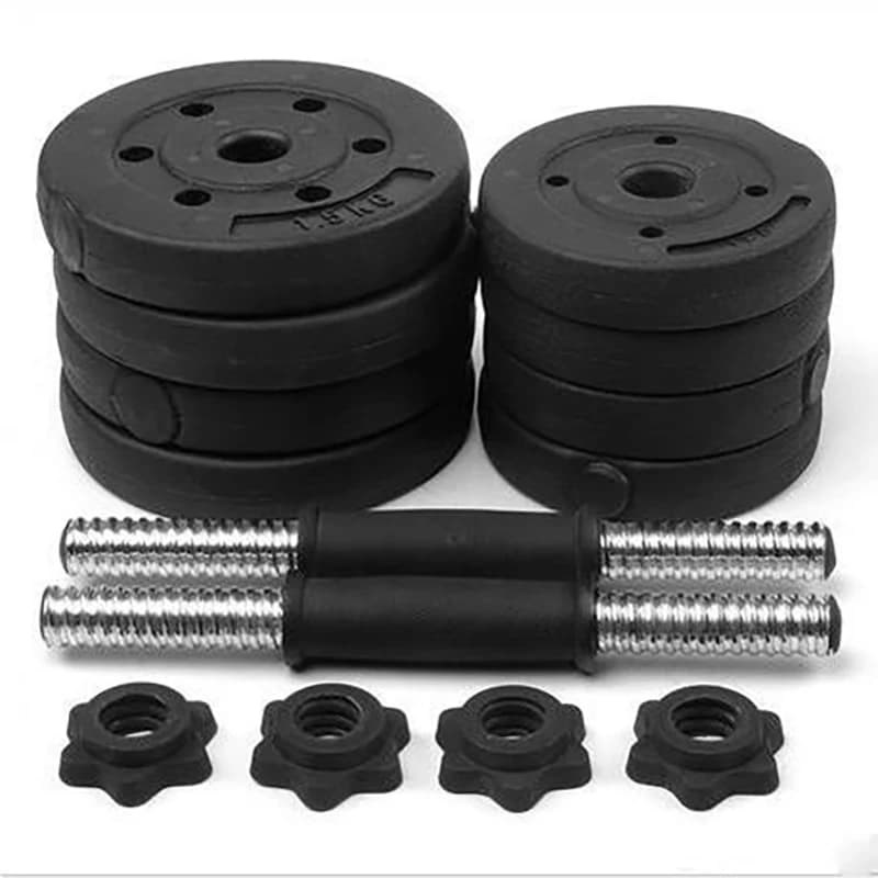 Accessori per manubri in cemento ecologici, dado esagonale, tappo a vite, dado a stella in plastica nera da 25 mm cm
