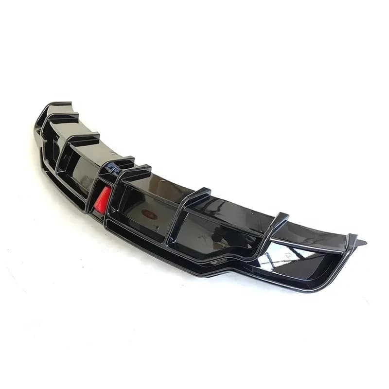 Bt Sellinactory Price S Rear Diffuser Auto Accsori Rear Spoiler Car Bumper Lip with LED Model High Quality