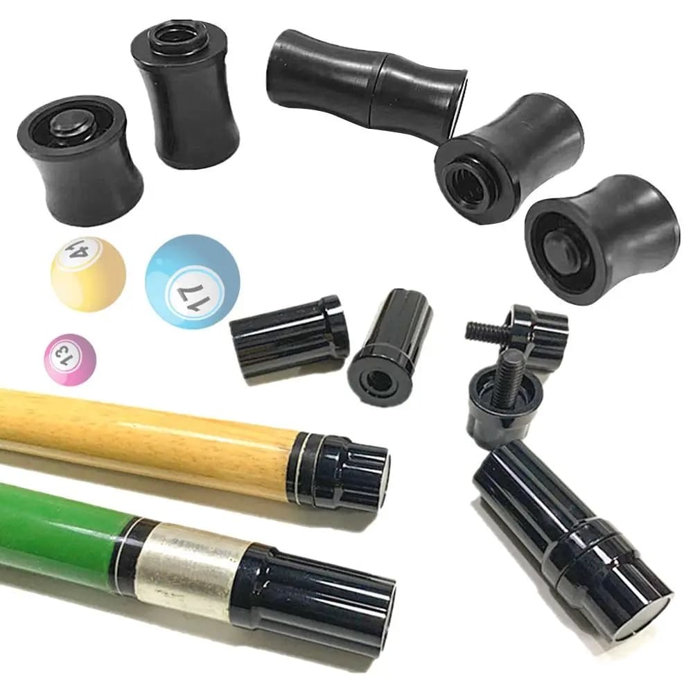 1Pcs Billiard Extension Replacement Billiard Cue Joint Protector Bottom Cover Pool Snooker Accessory Back Plug Screw for MEZZ/