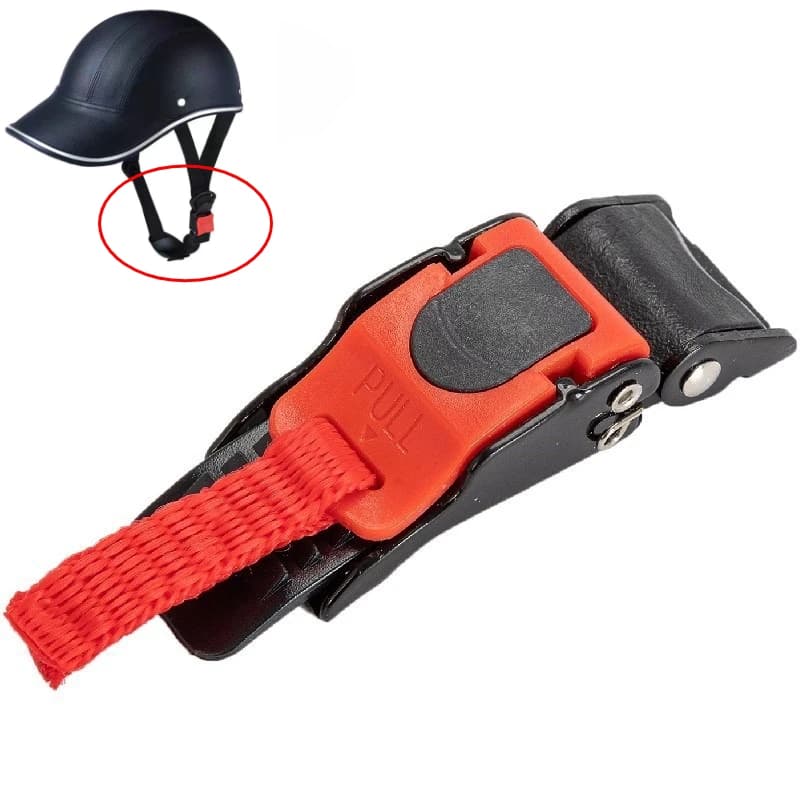 3x plastic buckles for bike helmet clip, underwear strap, quick release buckle, universal scooter