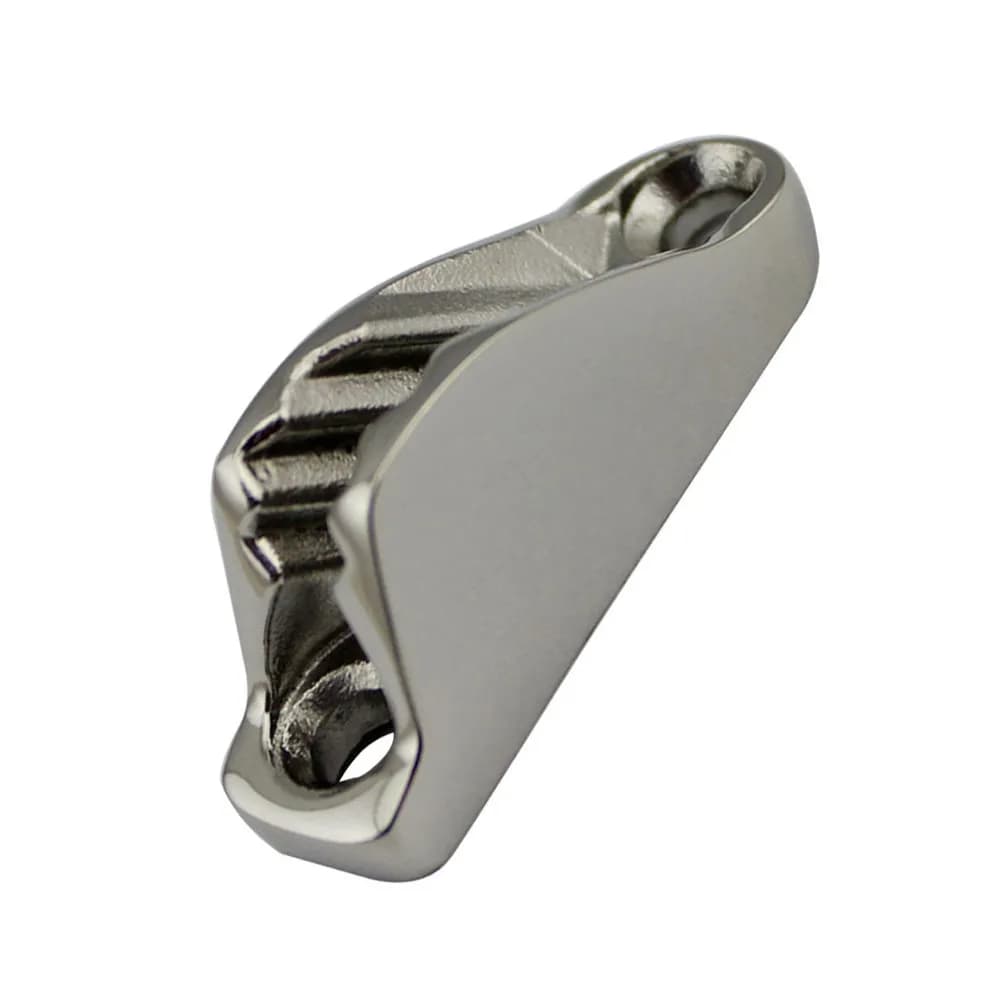 Stainless Steel Marine Grade Rope Cleat Sailing Accessory Easy Adjust Clam Cleat Wire Holder for Sailboat Tensioning and Rope