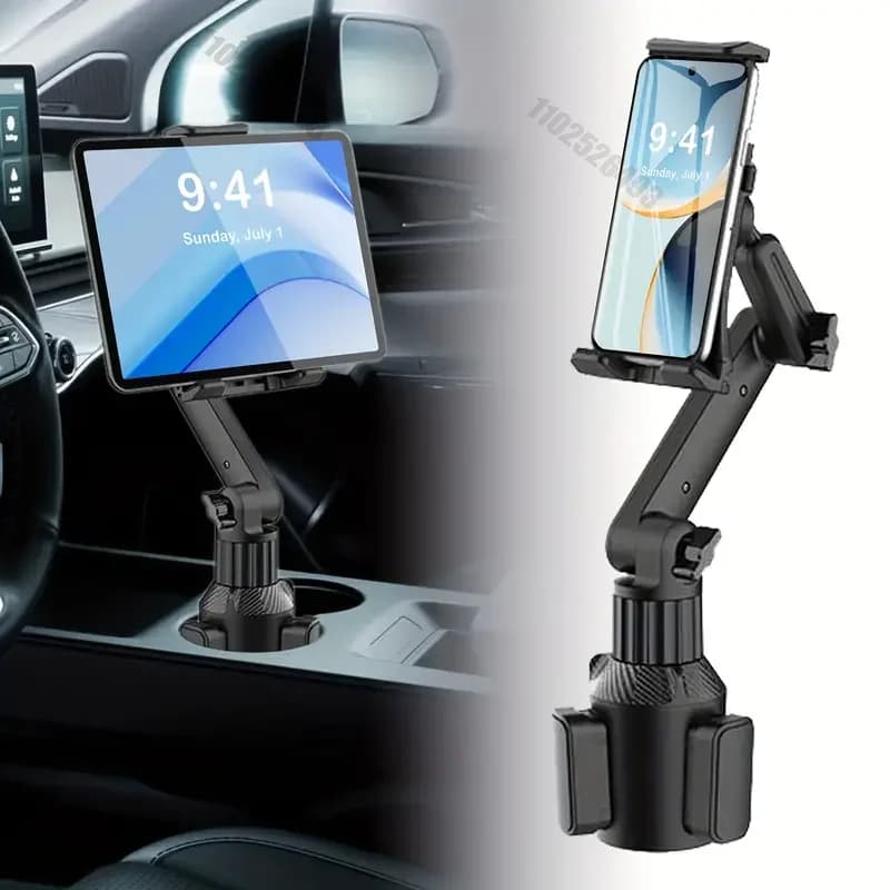 NEW Support for tablet carriers 360-degree adjustable smartphone support Car tilt bar 270 Triangular base Tablet support with Ram support for SUV
