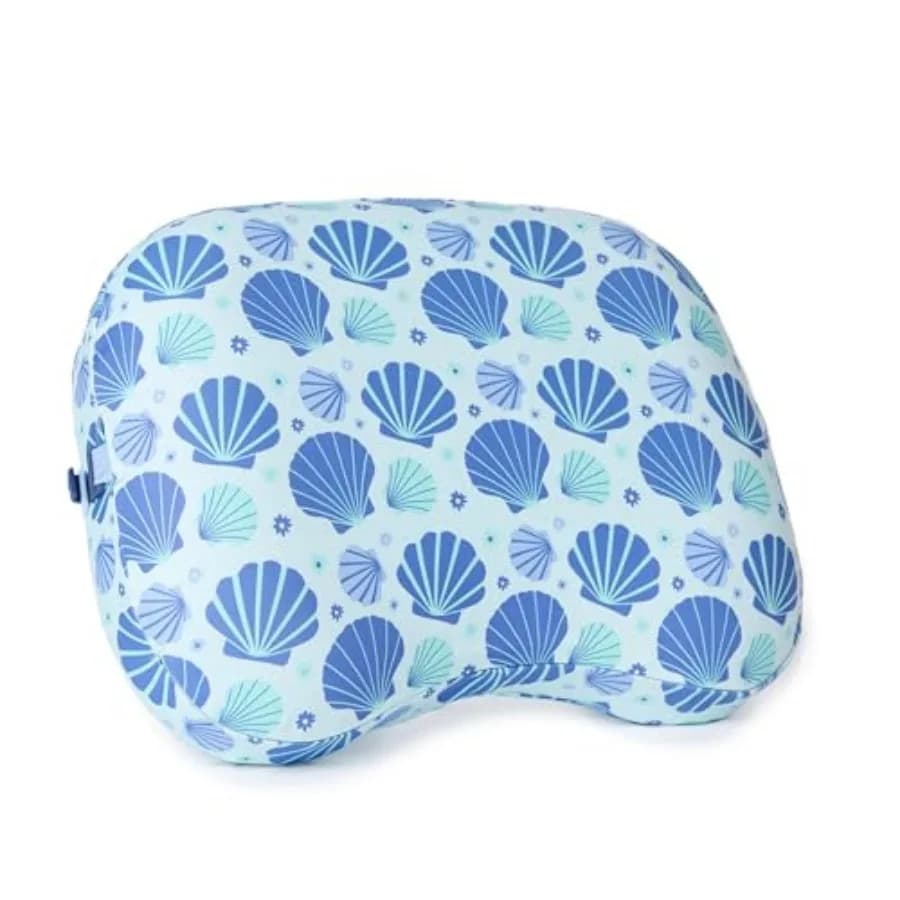 Removable and Washable Pillowcase for The Beach Pillow Seashells