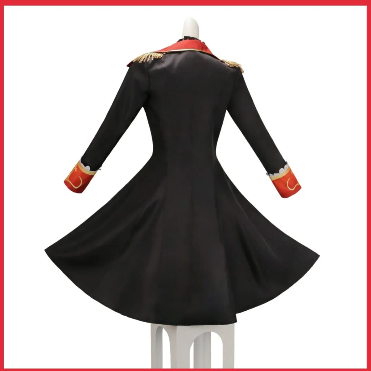 Virtual Idol VTuber Captain Baozhong Marlene Cosplay Costume Red Dress Hat Wig Woman Sexy Carnival Party Set