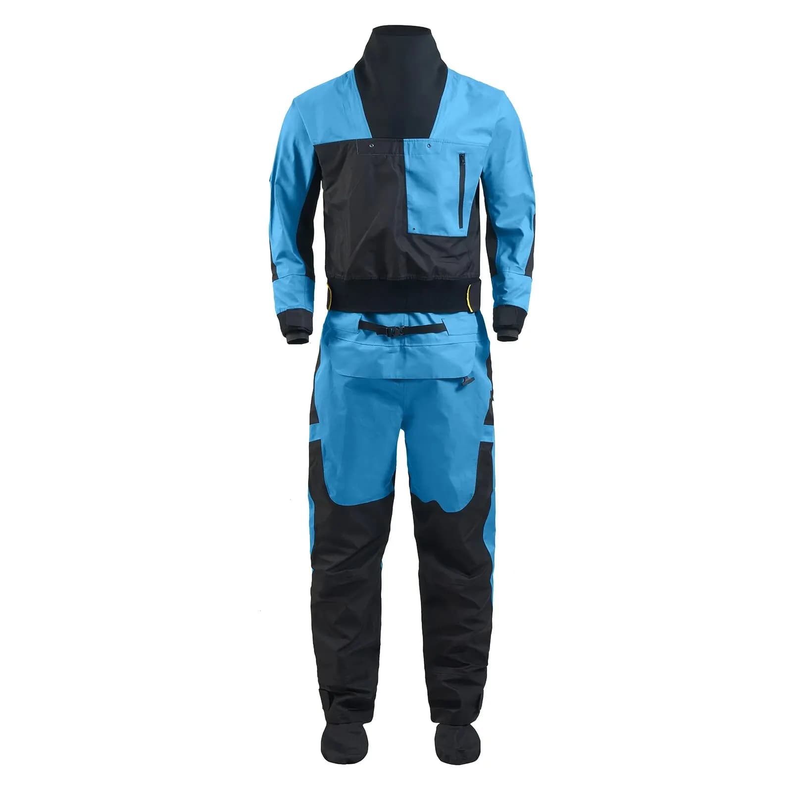 Tuta impermeabile da uomo per canoa, adatta per abbigliamento impermeabile per sport acquatici come oceano, fiume, vela, canottaggio, drifting, attrezzatura da kayak.