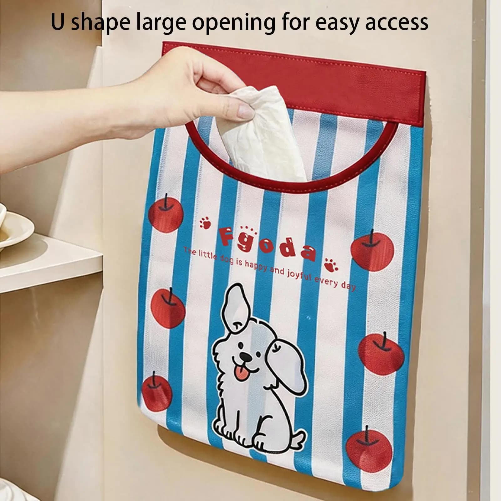 1PC Hanging Mesh Storage Bag Wall Mounted Underwear Socks Organizer Closet Hanging Pouch For Home Bedroom Storage Bags