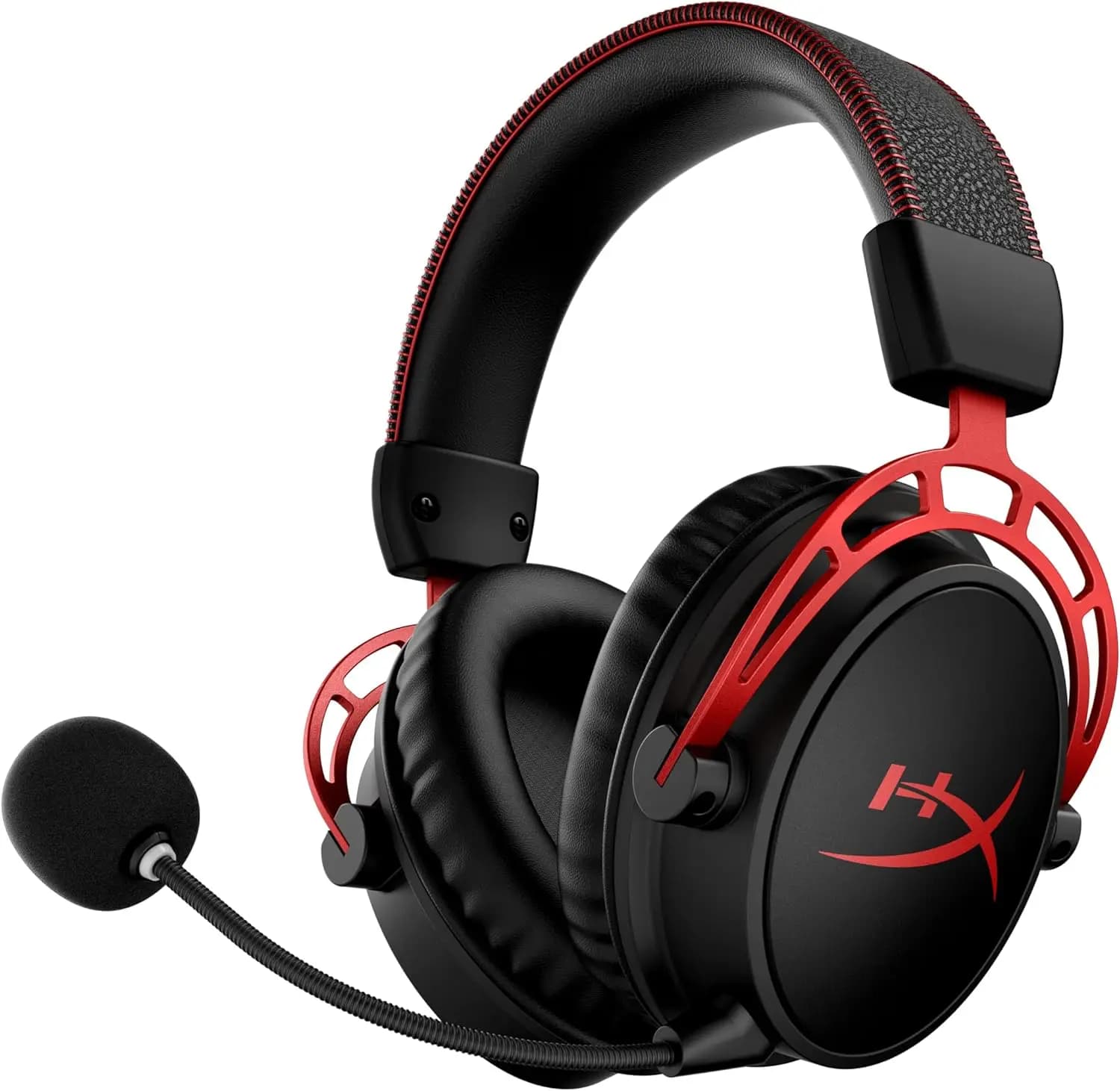 Cuffie da Gaming Wireless con Batteria da 300 Ore, Audio Spaziale DTS, Microfono con Cancellazione del Rumore, Telaio in Alluminio