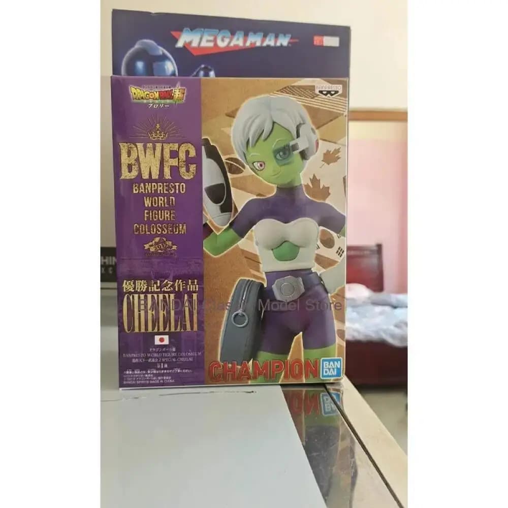Bandai Genuino Dragon Ball Super Anime BWFC2 Cheelai Action Figures Modello Da Collezione Limitato SP Bambola Giocattoli Regali per I Bambini