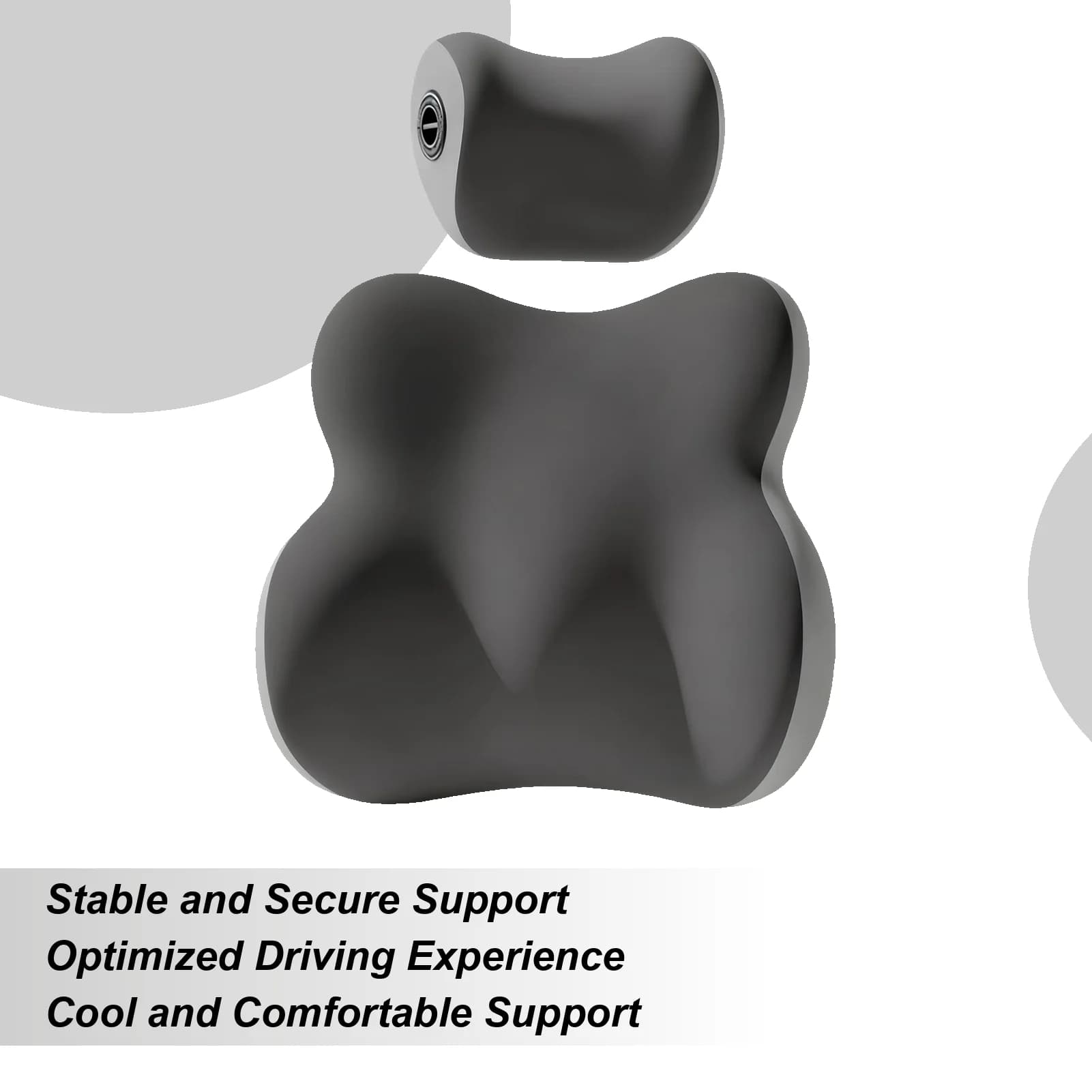 Cuscino per la schiena per auto Memory Foam Accessori auto ergonomici Cuscino di supporto lombare per veicolo Camion Viaggio Viaggio Pendolarismo quotidiano