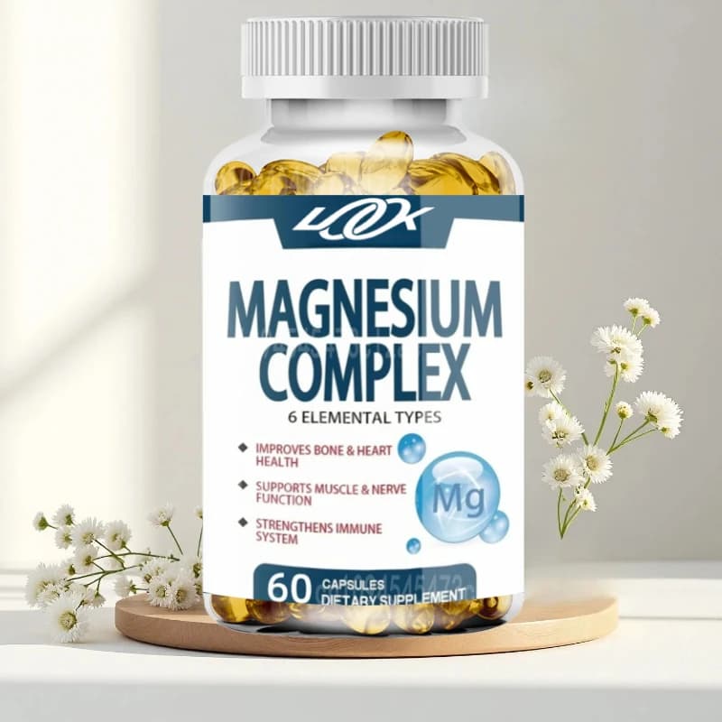Magnesium Malate - A Bioavailable Energy, Bone Health, Muscle and Joint Supplement - Vegan, Non GMO and Gluten Free Vitamin