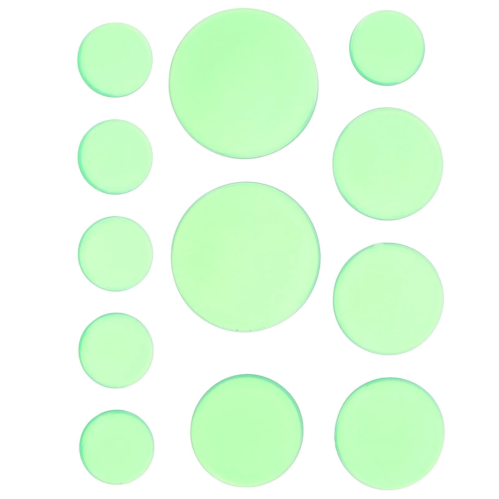 12 Pezzi Cuscinetti Silenziosi in Silicone per Batteria, Autoadesivi, Eccellente Assorbimento degli Urti, Pad Smorzanti per Batteria Silenziosa