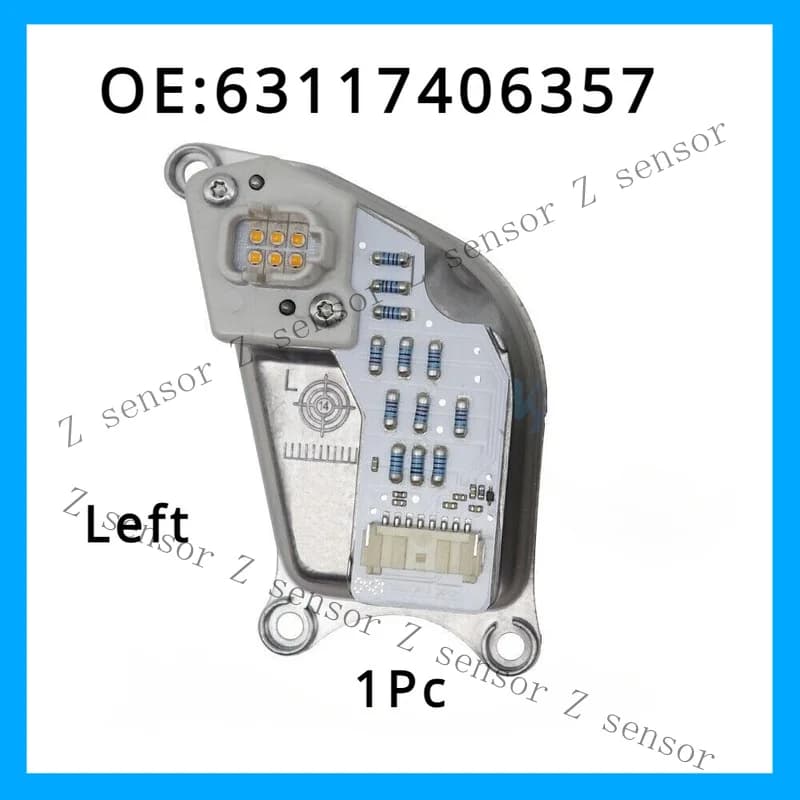 Z+ 1 Pc Left Side LED Headlight Module Signal Light For 2009-18 BMW X3 F25 X4 F26*