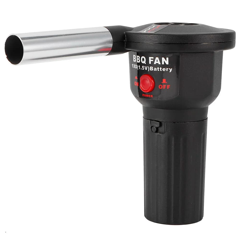 Ventilatore Elettrico Portatile per BBQ - Soffiatore per Picnic all'Aperto, Campeggio, Griglia, Barbecue, Strumento per Fornello