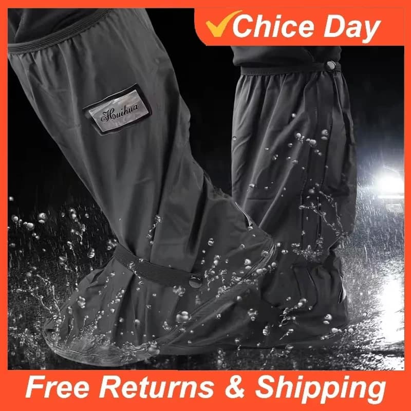 Motorcycle Boots Shoe Covers Covering Moto Waterproof Motorcyclist Raincoat Biker Rain Boot Rainy Days Outdoor Amagi