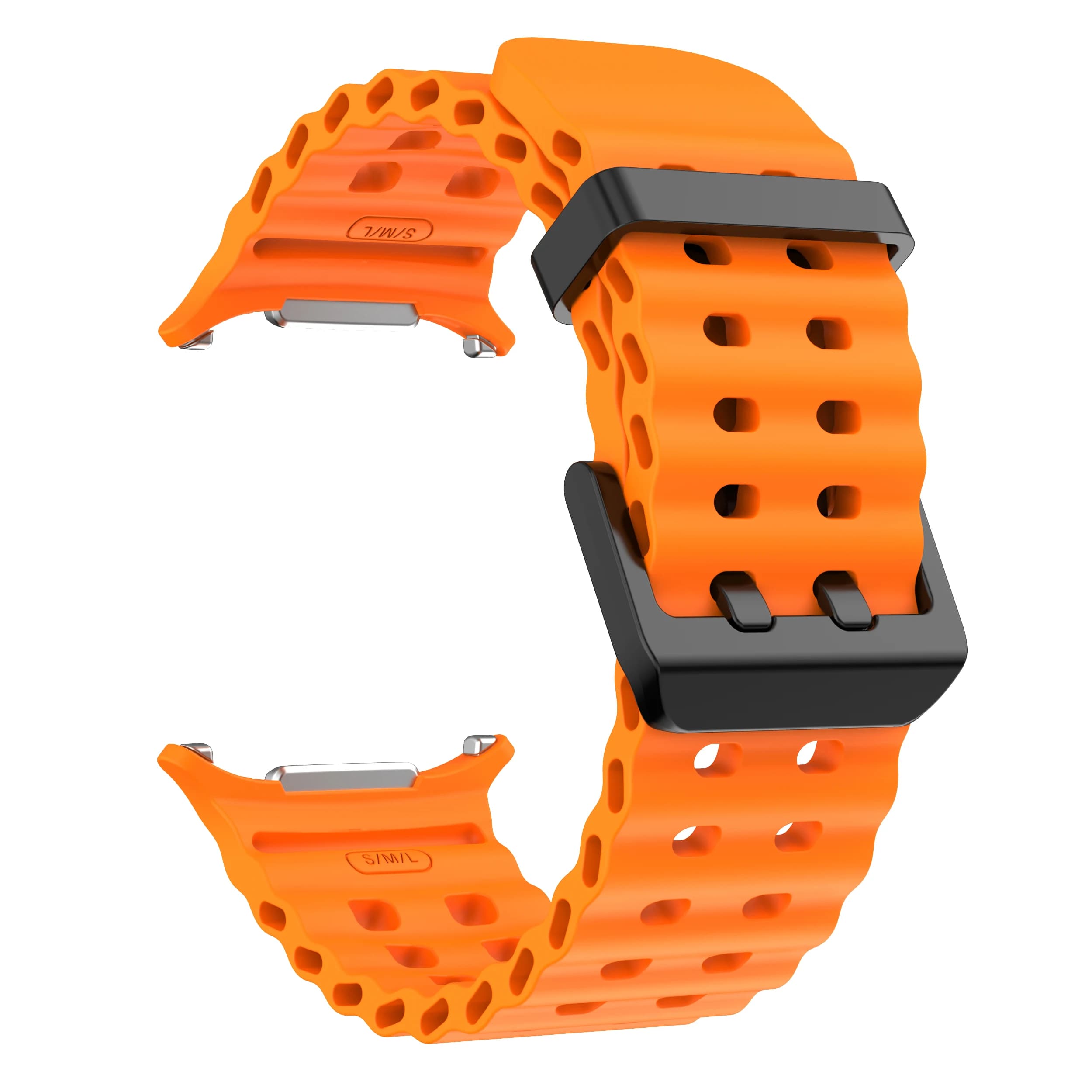 Original Strap for Samsung Galaxy watch Ultra 47mm accessories Marine Silicone Sport Bracelet Correa Galaxy watch 7 Ultra Band