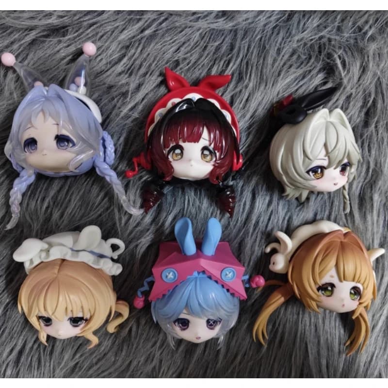 Come4free Bambola BJD Staccabile Stile Anime con Parrucca Elegante Adatta a Circonferenze Specifiche Parti Personalizzate BJD Regalo di Compleanno