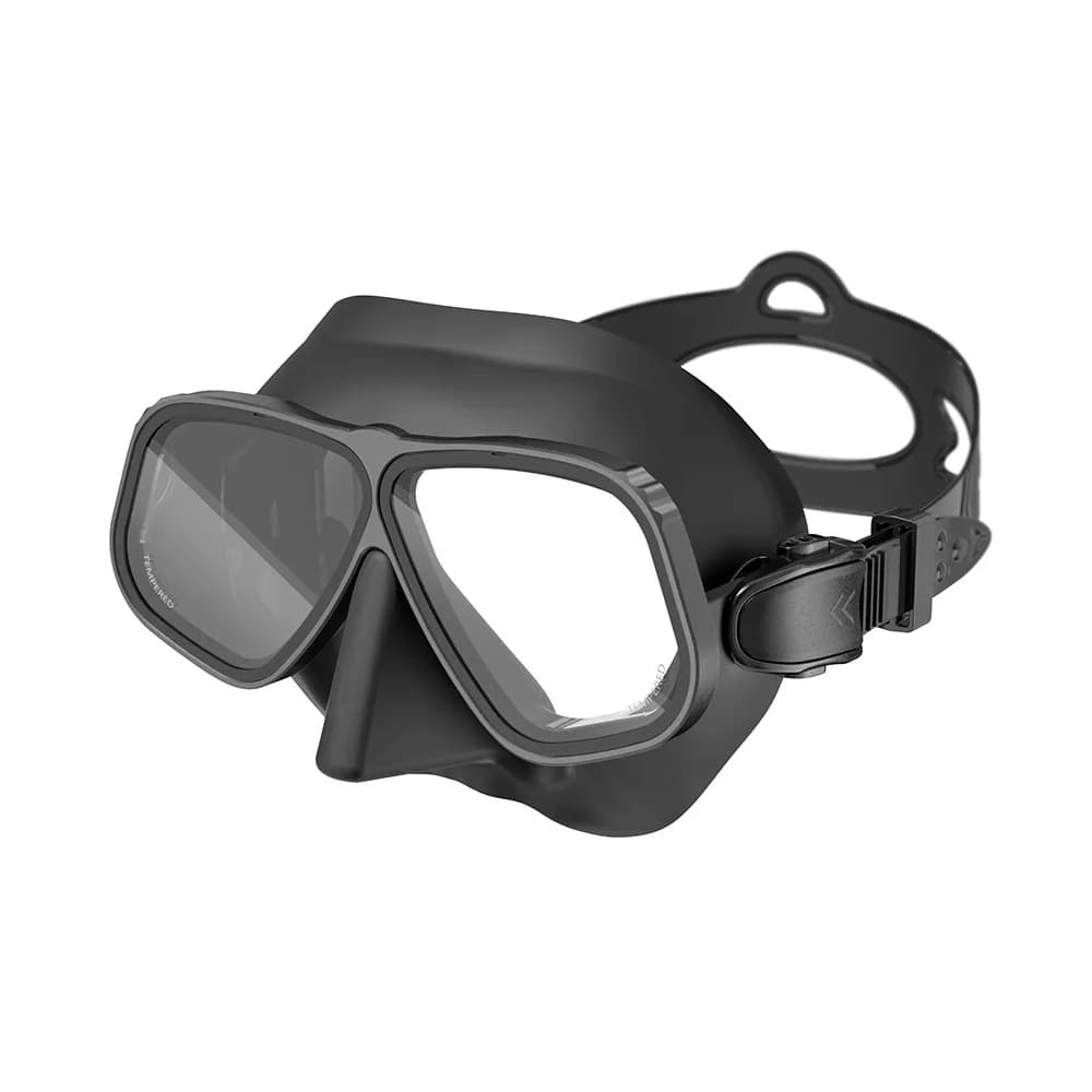Cross-border diving goggles aluminum alloy anti-fog diving goggles can be added with myopia piece nose protection swimming goggl