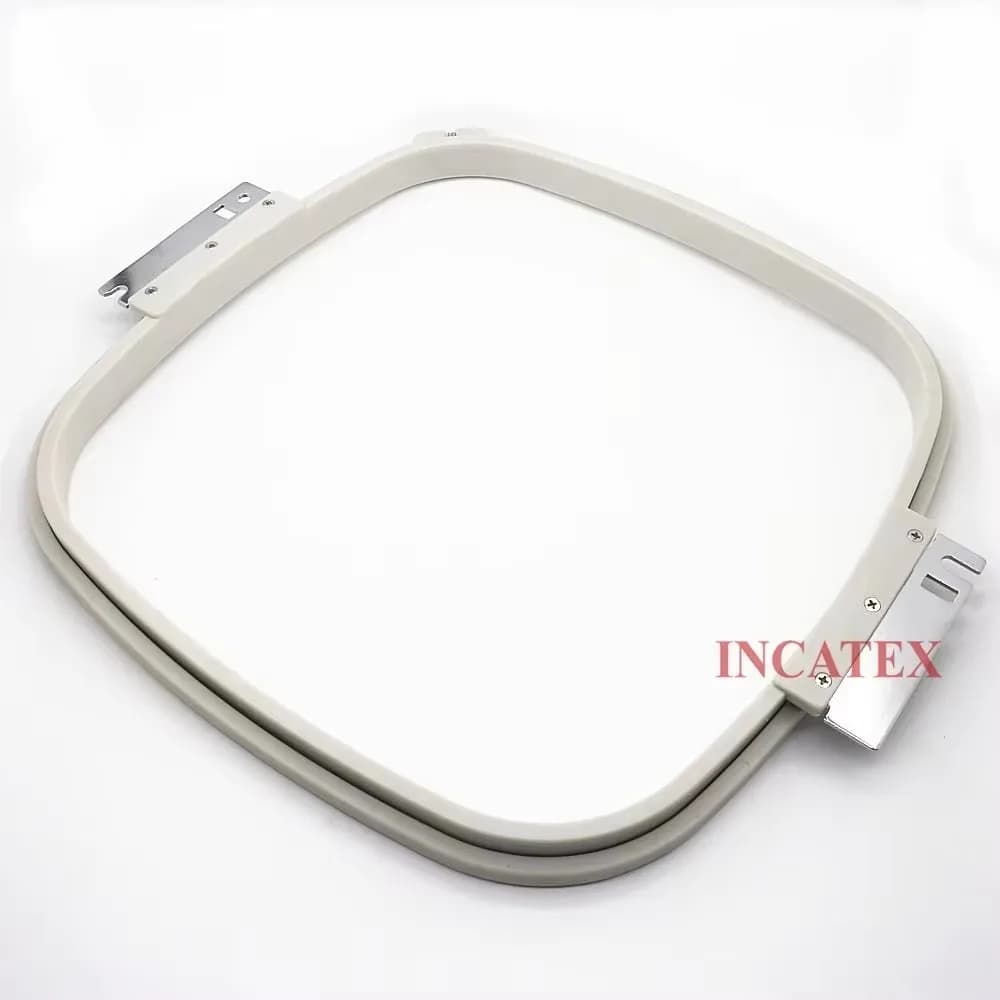 2 Pcs Good Quality Tajima China Cap Household Embroidery Machine Spare Parts Tubular White Frame Hoop 300x300mm Length 355mm