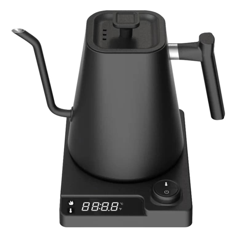 Electric kettle 110V/220V 1.0L Swan collar Hand preparation Coffee maker 1200W Quick heating Temperature control pot Stainless steel coating