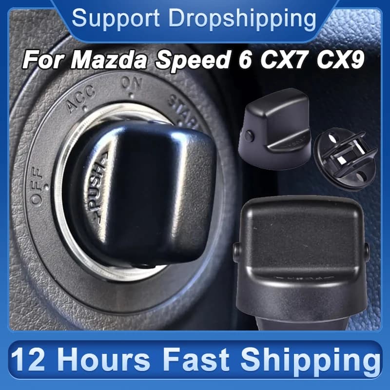 Auto Motore Avviamento Interruttore di Pulsante di Accensione Avviamento Per Mazda Speed 6 CX7 CX9 Chiave di Accensione Girare Manopola di Accensione Interruttore di Pulsante