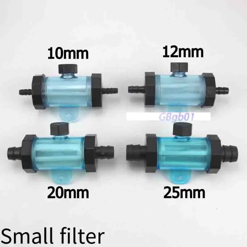 Flexible Tube Filter, Line Water Filter, Filter Sediments with Garden Irrigation Connector, Aquarium, Cooling 8mm 10mm 12mm-32mm