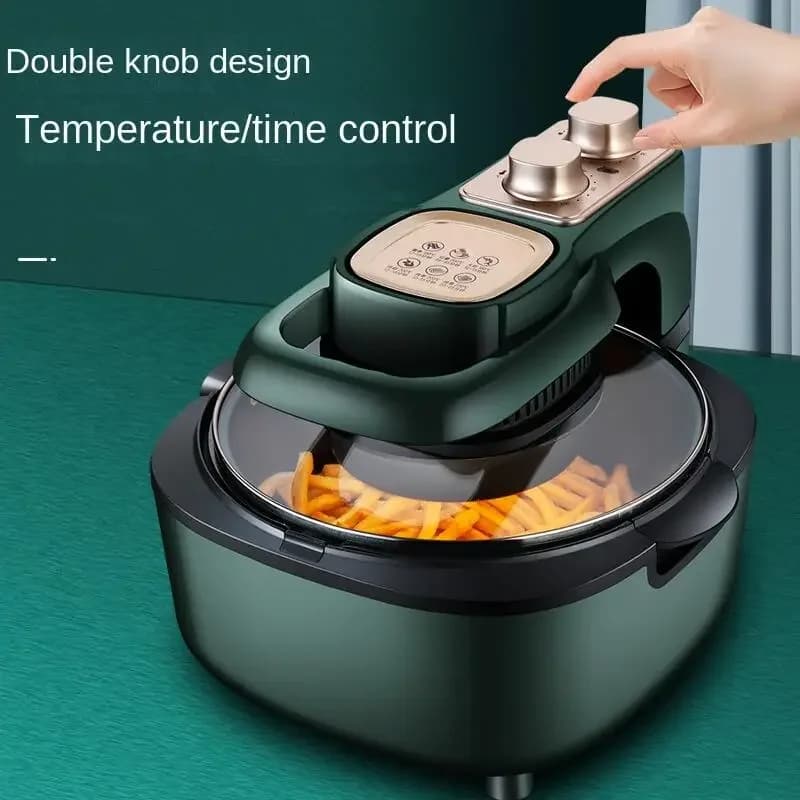Large-capacity automatic electric air fryer for home use