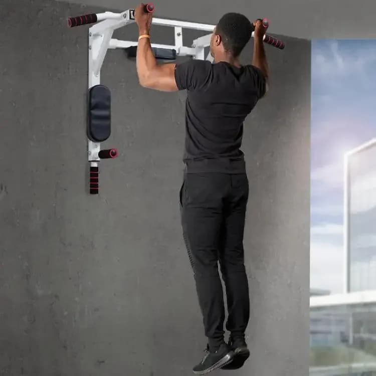 Internal Adjustable Traction Bar, for Home Gym, Wall Mount or Self-Portor, for Bodybuilding