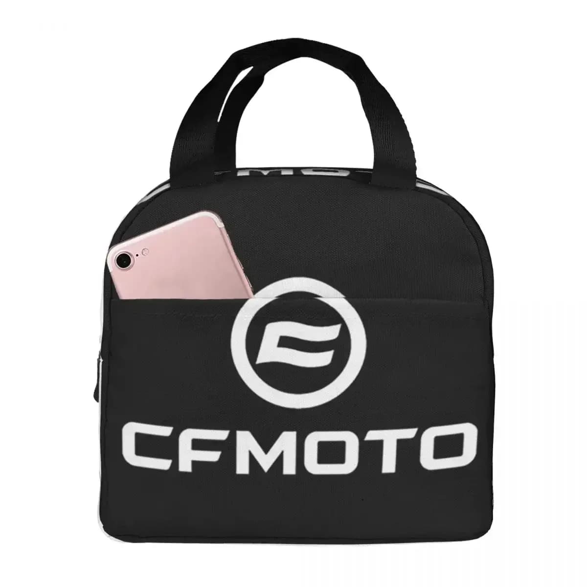 Cfmoto Motorcycle Insulated Lunch Bag for Kids School Cooler Thermal Food Box Tote Portable Lunch Boxes Container
