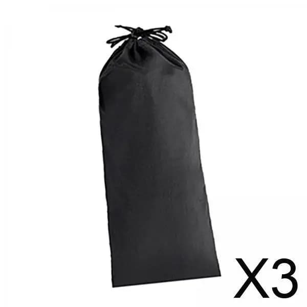 3 nylon bag holders with coulisse for other equipment Treppiedi trekking poles 15 cm x 45 cm