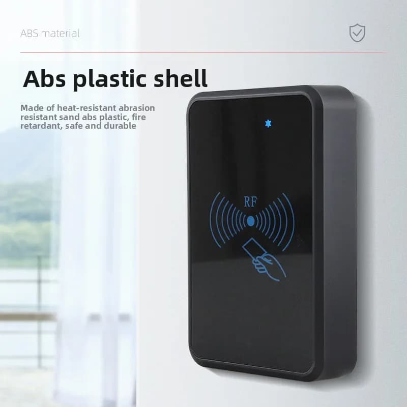 Lettore di schede RFID Wiegand IP68 impermeabile 13.56Mhz WG26 o 34bit 125Khz per sistema di controllo accessi con lettura di schede NFC