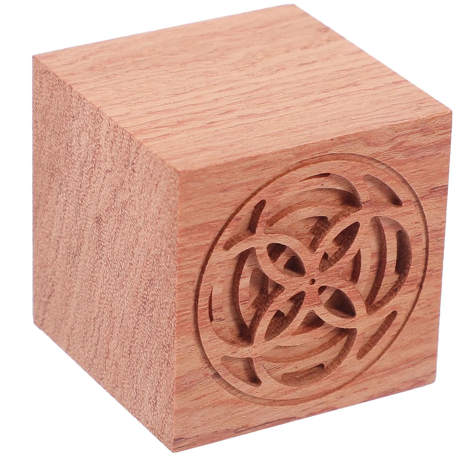 Diffusore di Aromi in Legno Premium, Diffusore di Oli Essenziali, Decorazione Aromaterapica in Legno per Casa, Ufficio, Veicoli, Senza Fiamma