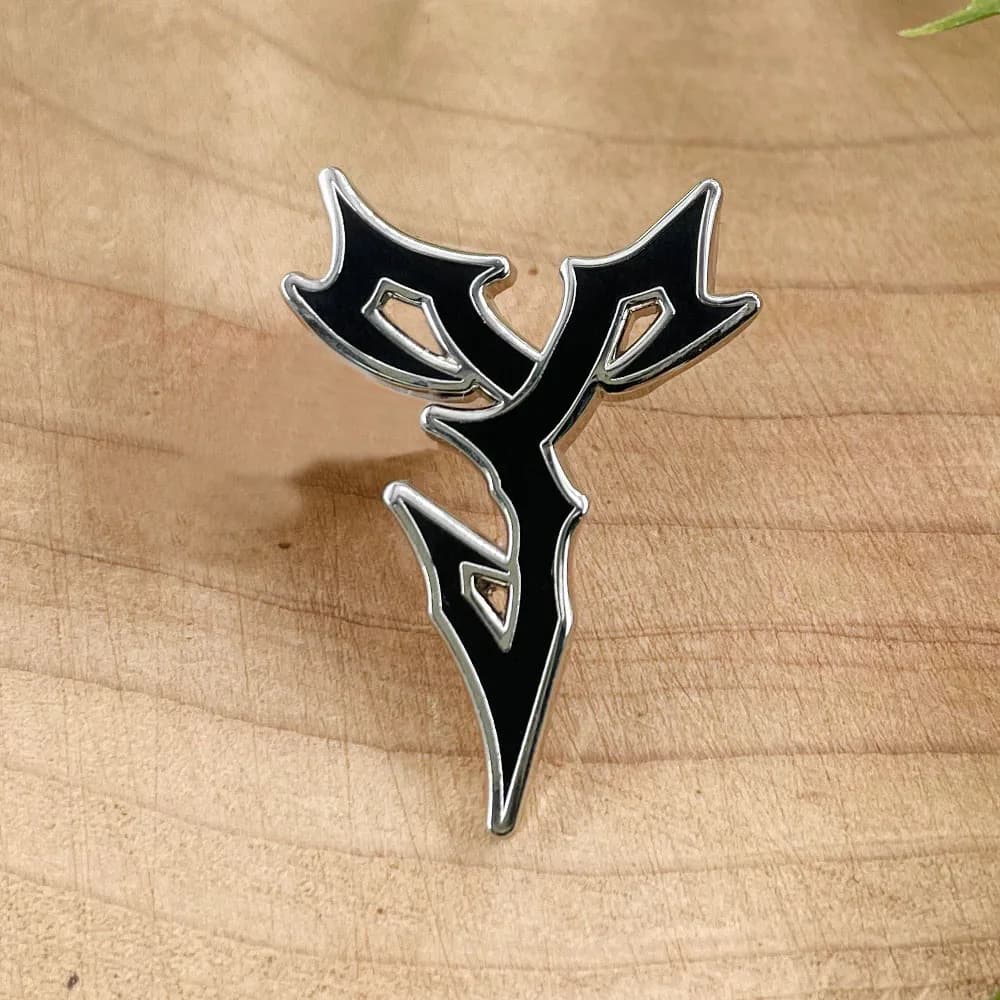 Jecht Tattoo Logo Brooch Cartoon Game Final Fantasy Badge Personalized Backpack Accessory Collar Pin Fan Gift