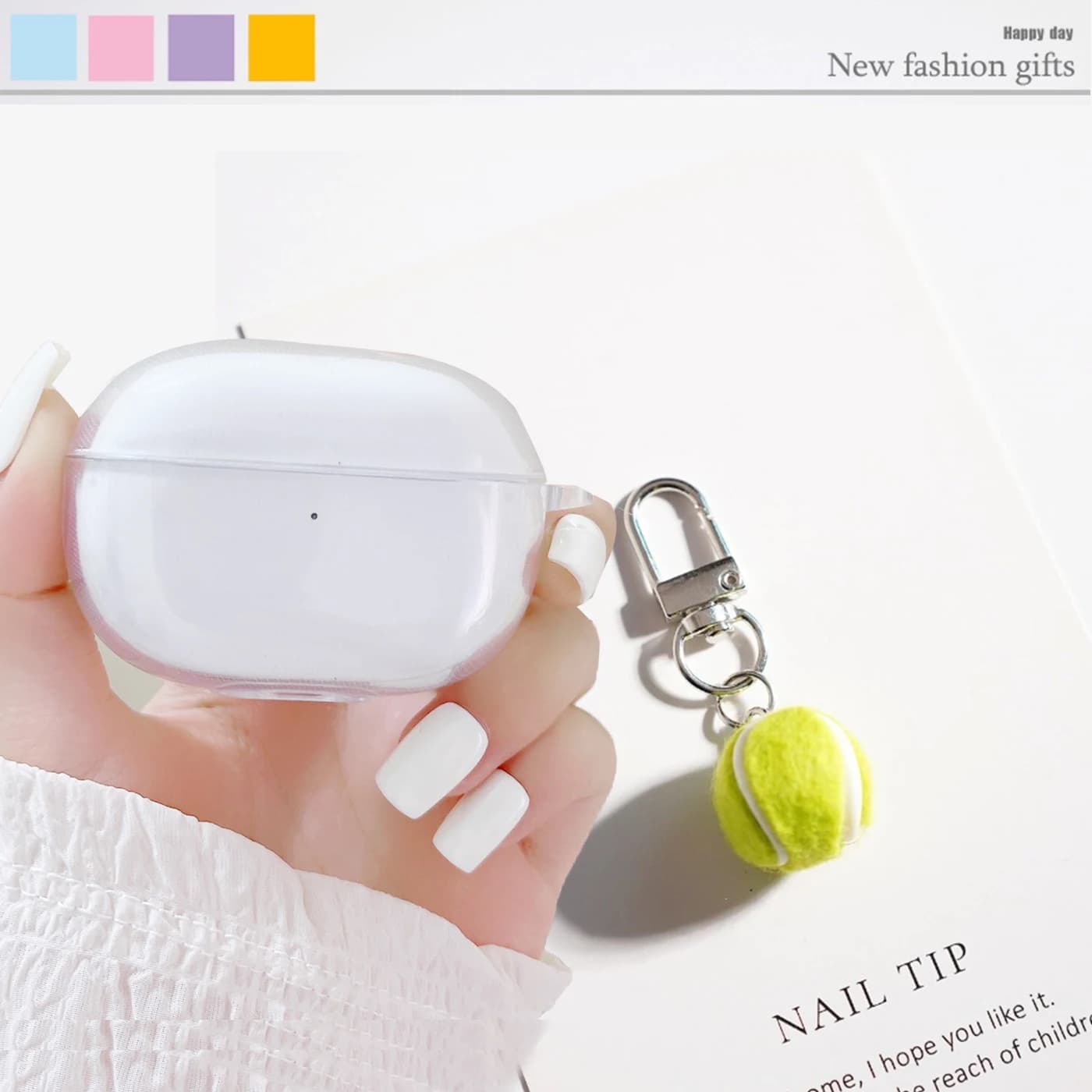 for golf ball Case For QCY C50 C30/C30S E10 E20 /MeloBuds HT05 N50ANC Case Silicone Earphone Cover For QCY E20