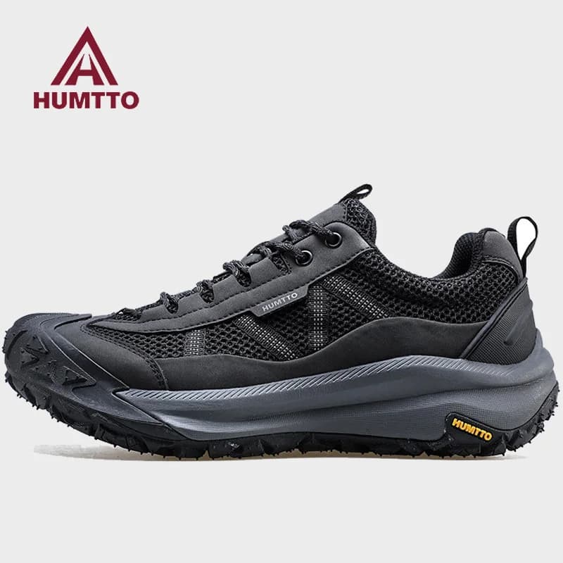 HUMTTO mesh Outdoor Men's Hiking boots breathable hunting Boots Tactical Desert Combat Ankle trekking shoes Walking Sneakers